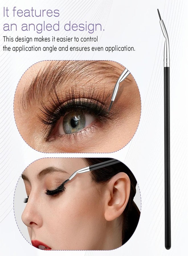 Zelphvt 6 Piece Eye Lash Comb Separator Eyelash Brush Separator Eyebrow Combs Dual Ended Spoolie Mascara Fan Brush Lash Comb Eyebrow and Eyeliner Tool Kit - Image 5